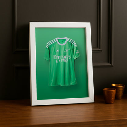 Cadre photo - Maillot vert Arsenal 25-26