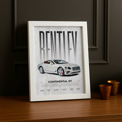 Cadre photo Bentley Continental GT