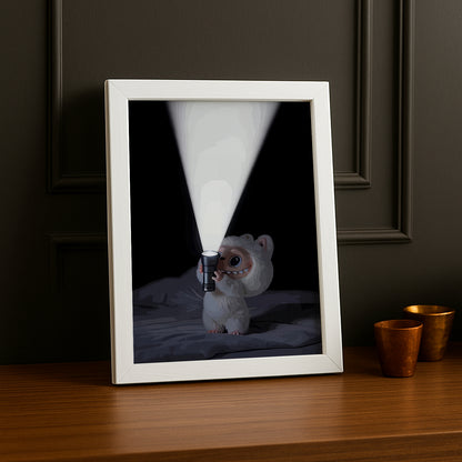 Poster Labubu - Lampe Torche