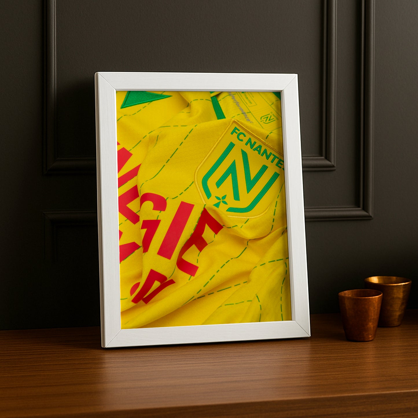 Cadre photo - Maillot FC Nantes 2026