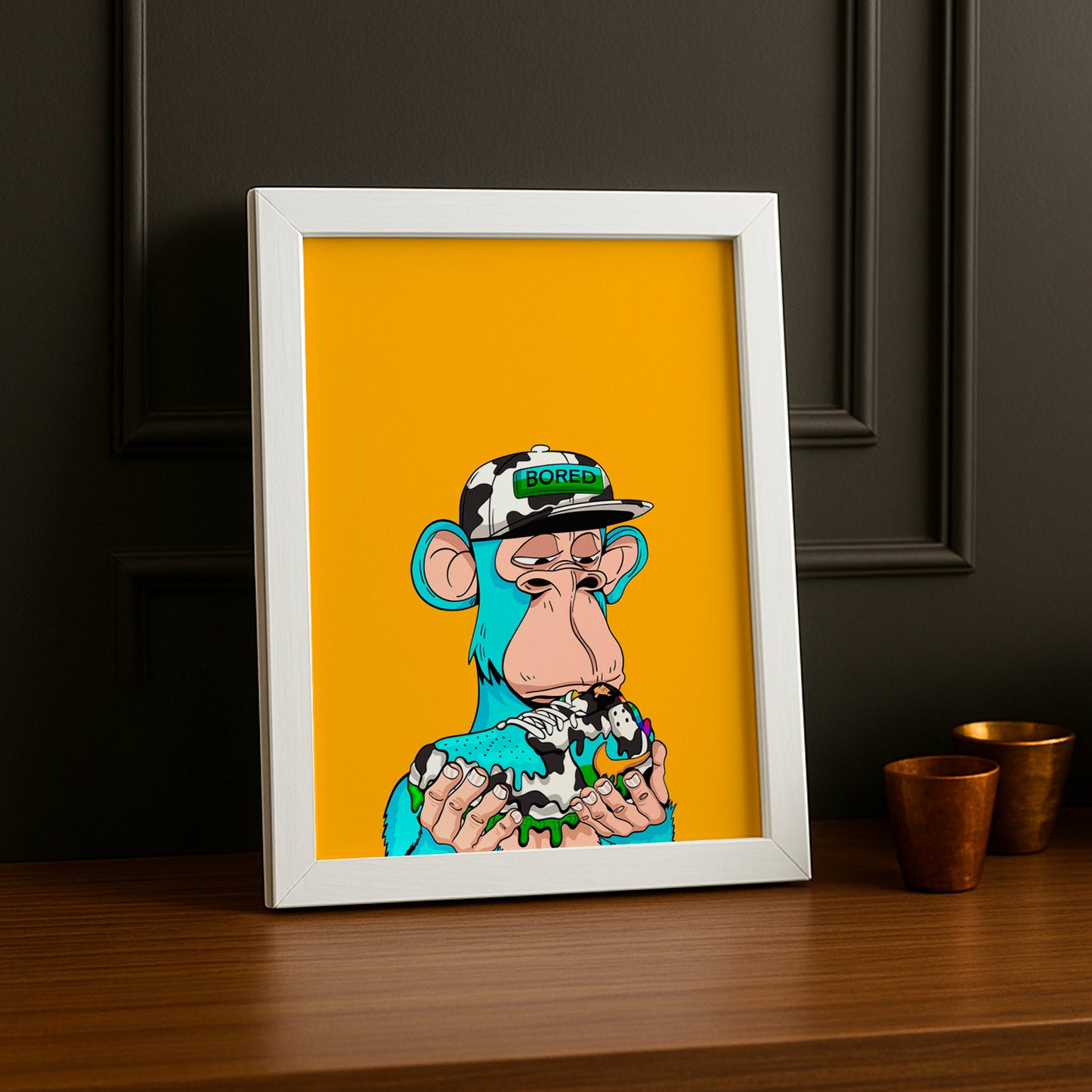 Cadre photo Bayc Nike Dunk SB Ben & Jerry's