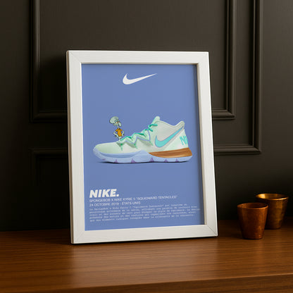 Spongebob x Nike Kyrie 5 Thaddäus-Tentakel-Fotorahmen 