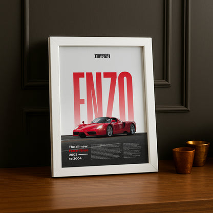 Poster Voitures - Ferrari Enzo