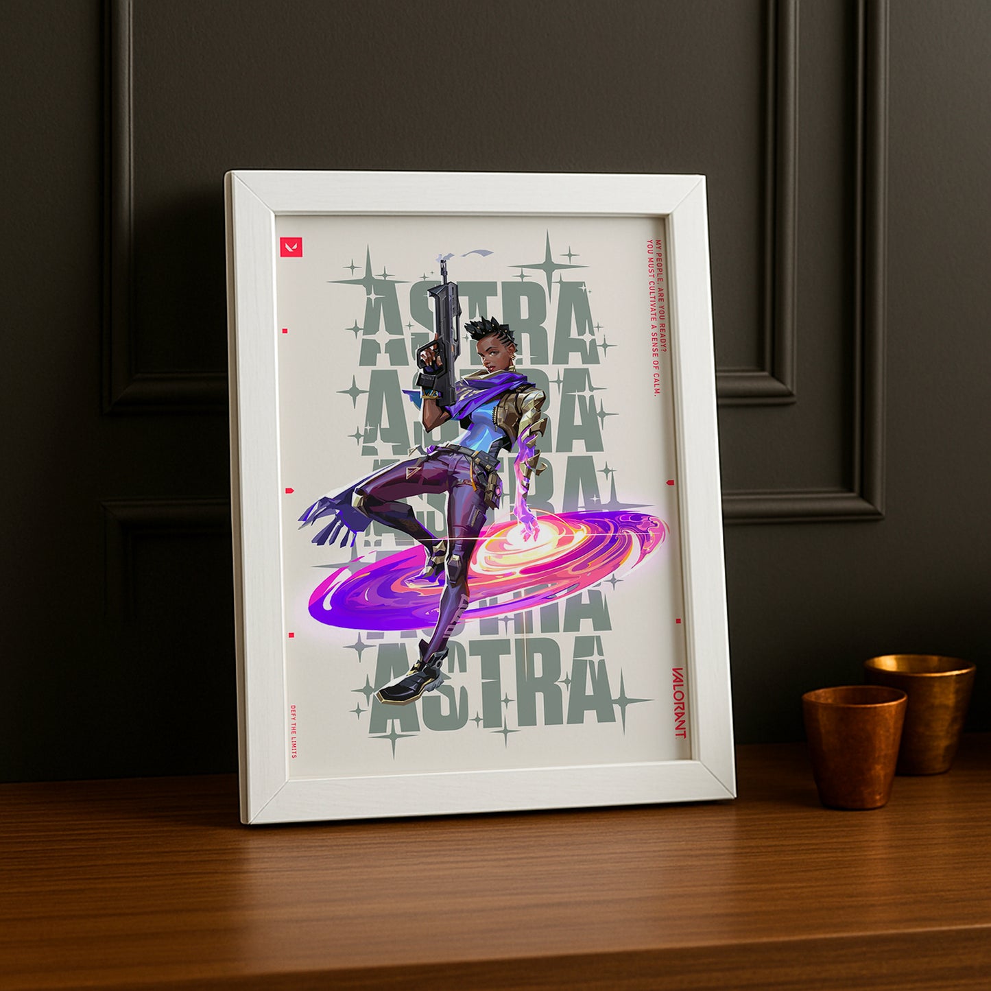 Cadre Photo Valorant - Astra