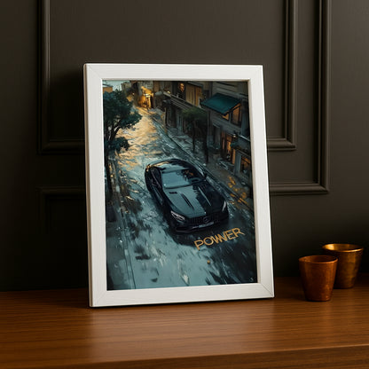 Mercedes AMG GT - Poster