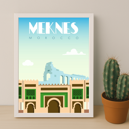 Maroc Meknes - Cadre photo