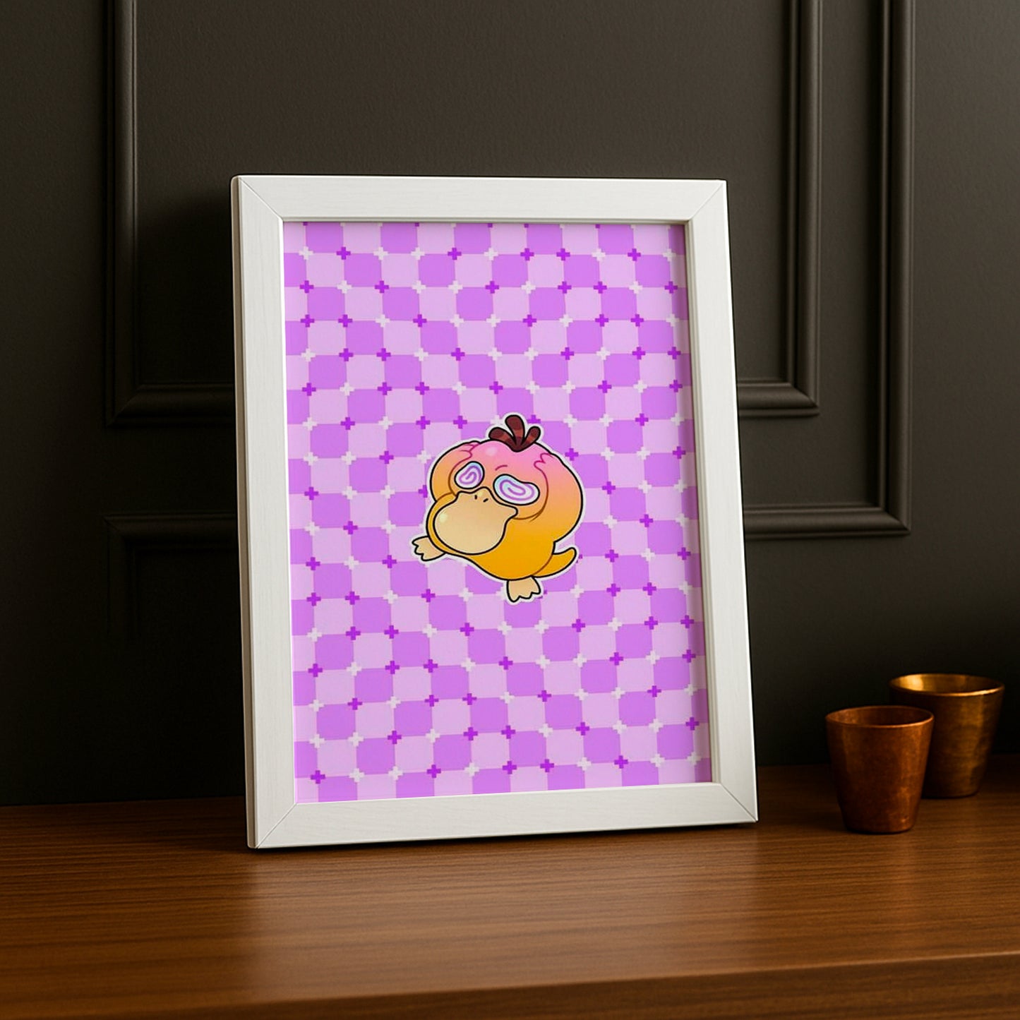 Cadre Photo Pokémon - Psykokwak Confusion