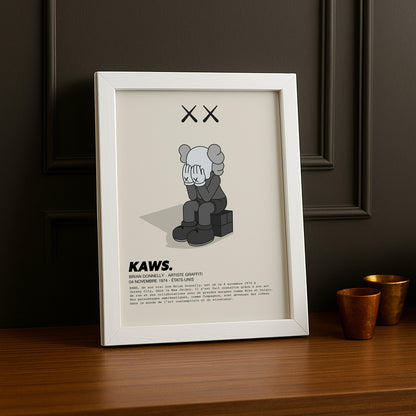 Kaws Companion sitzender Bilderrahmen
