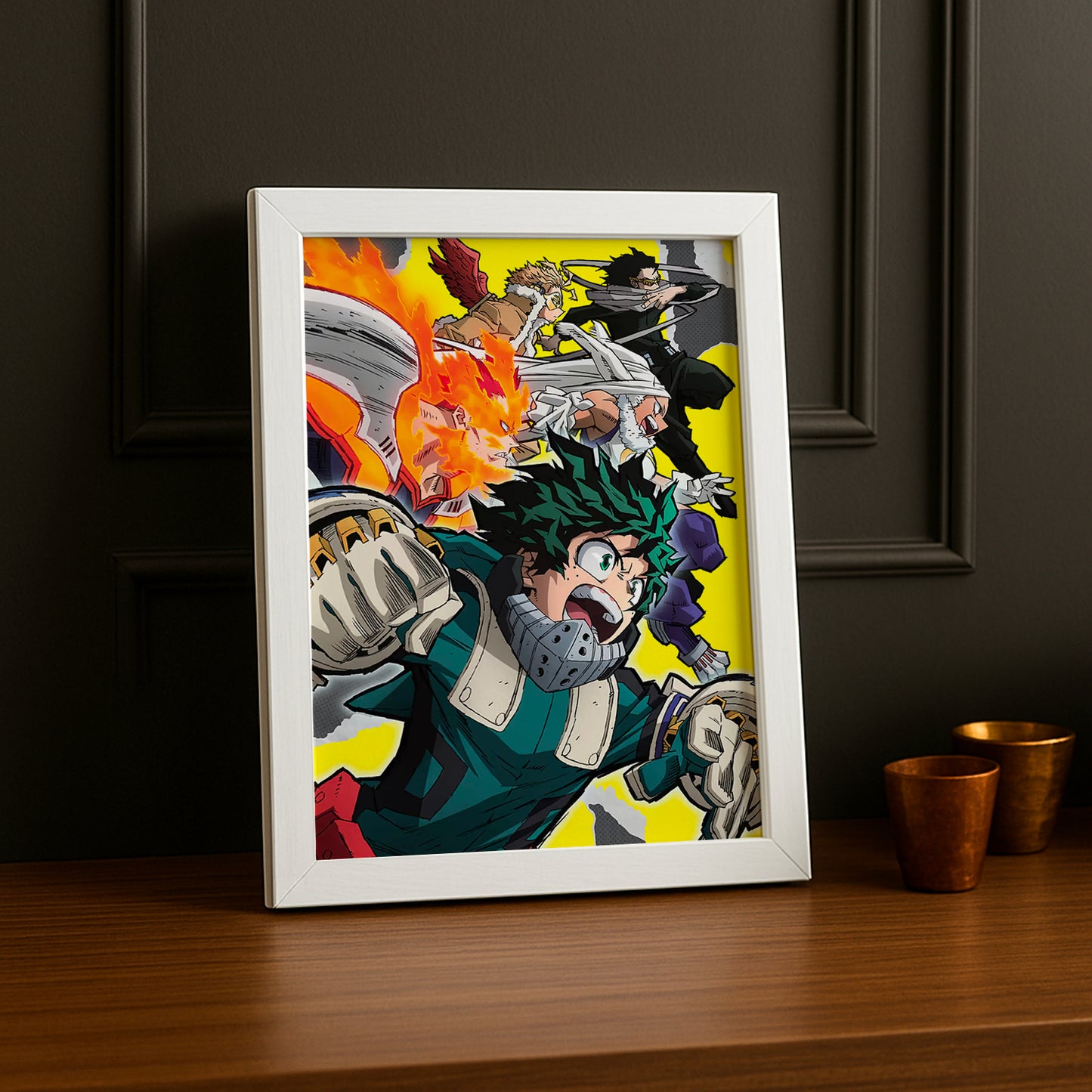 Cadre Photo My Hero Academia - Team Fighting