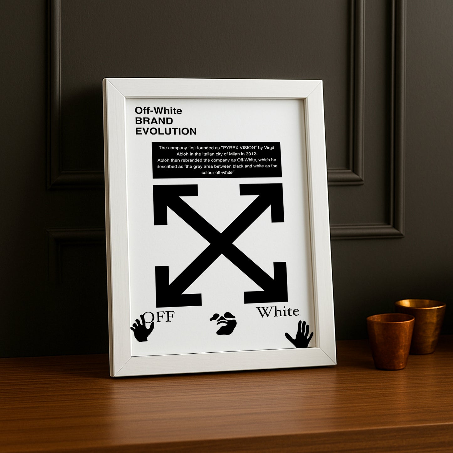 Cadre photo Off-White