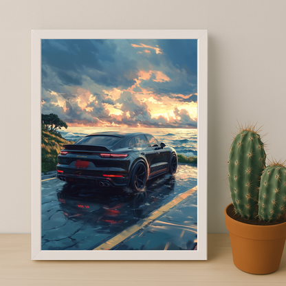 Porsche Cayenne - Poster