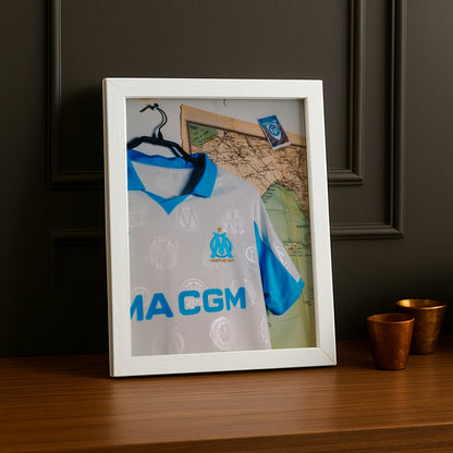Cadre photo - Maillot Olympique de Marseille 2026