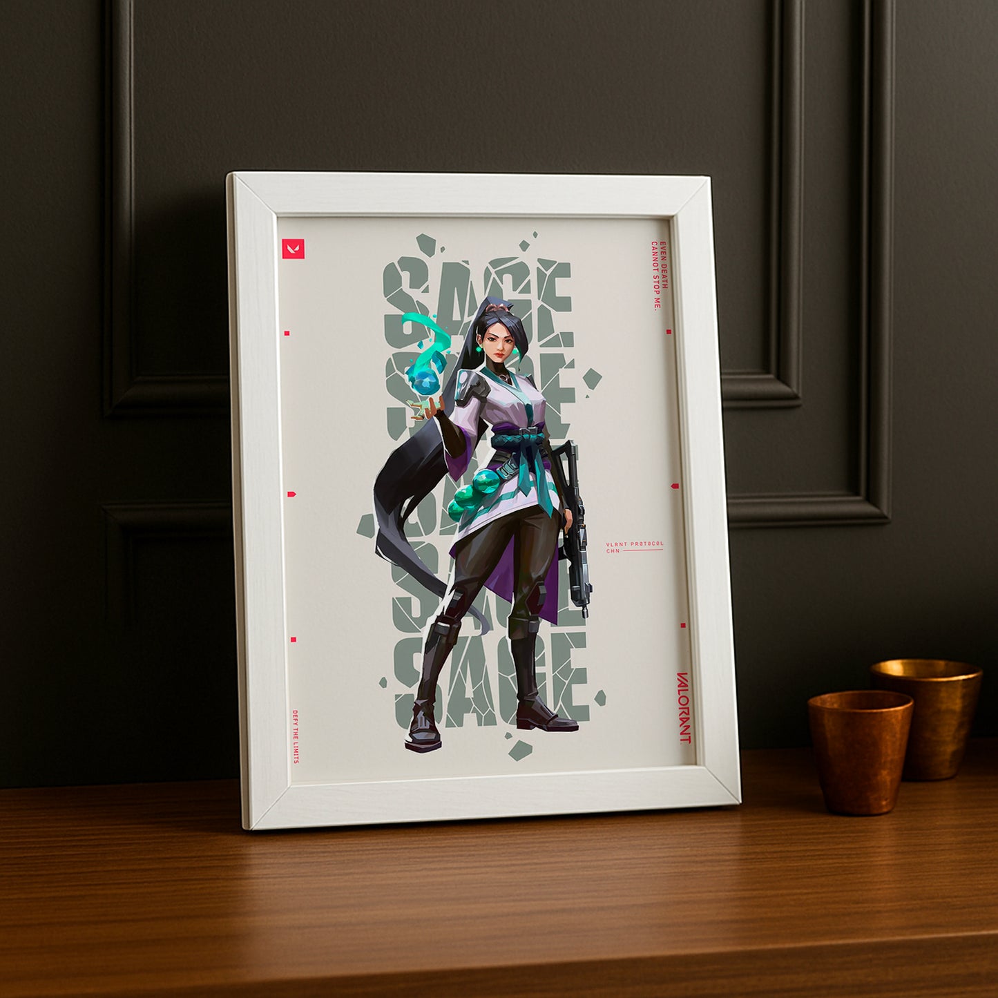 Cadre Photo Valorant - Sage