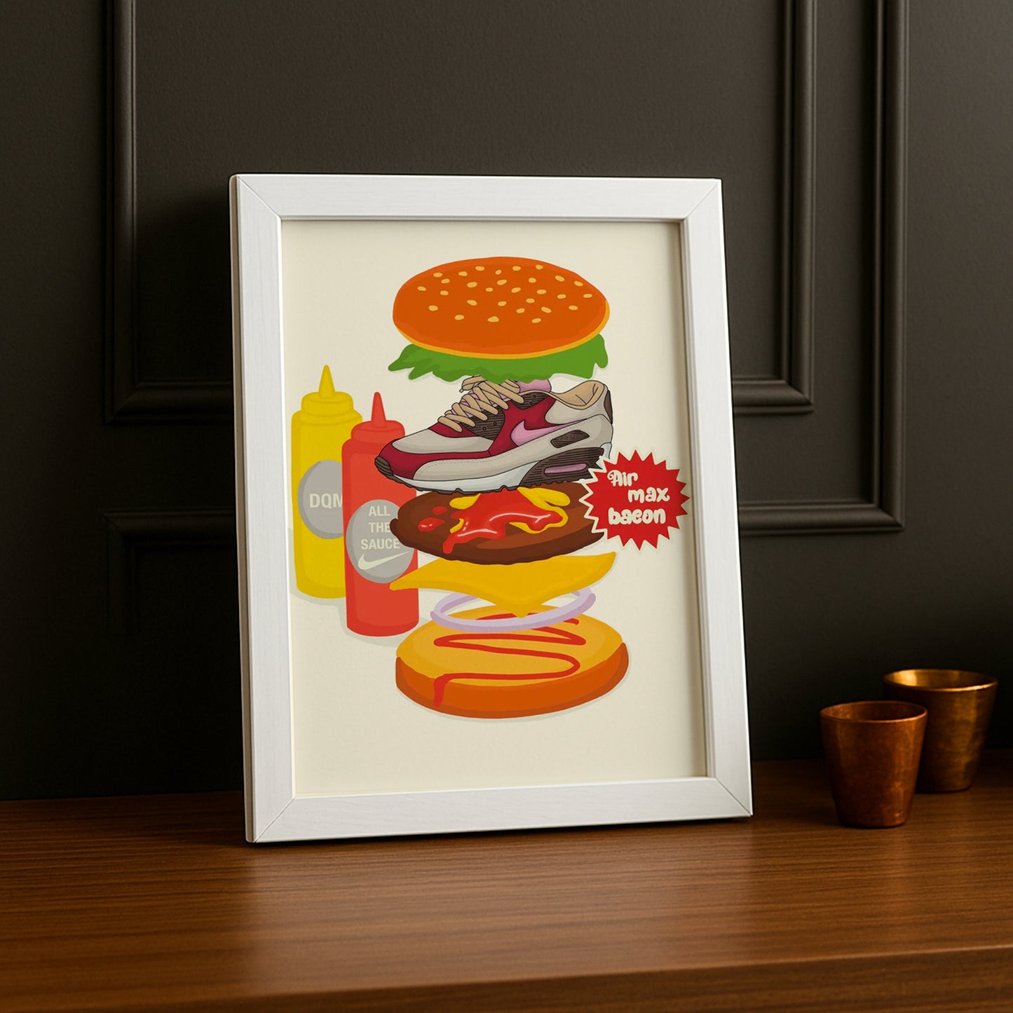Cadre Photo Nike - Hamburger