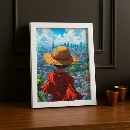 Einteiliger Ruffy-Fotorahmen 