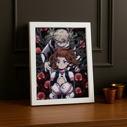 Cadre Photo My Hero Academia - Toga & Uraraka