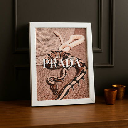 Cadre Photo Prada - Snakes