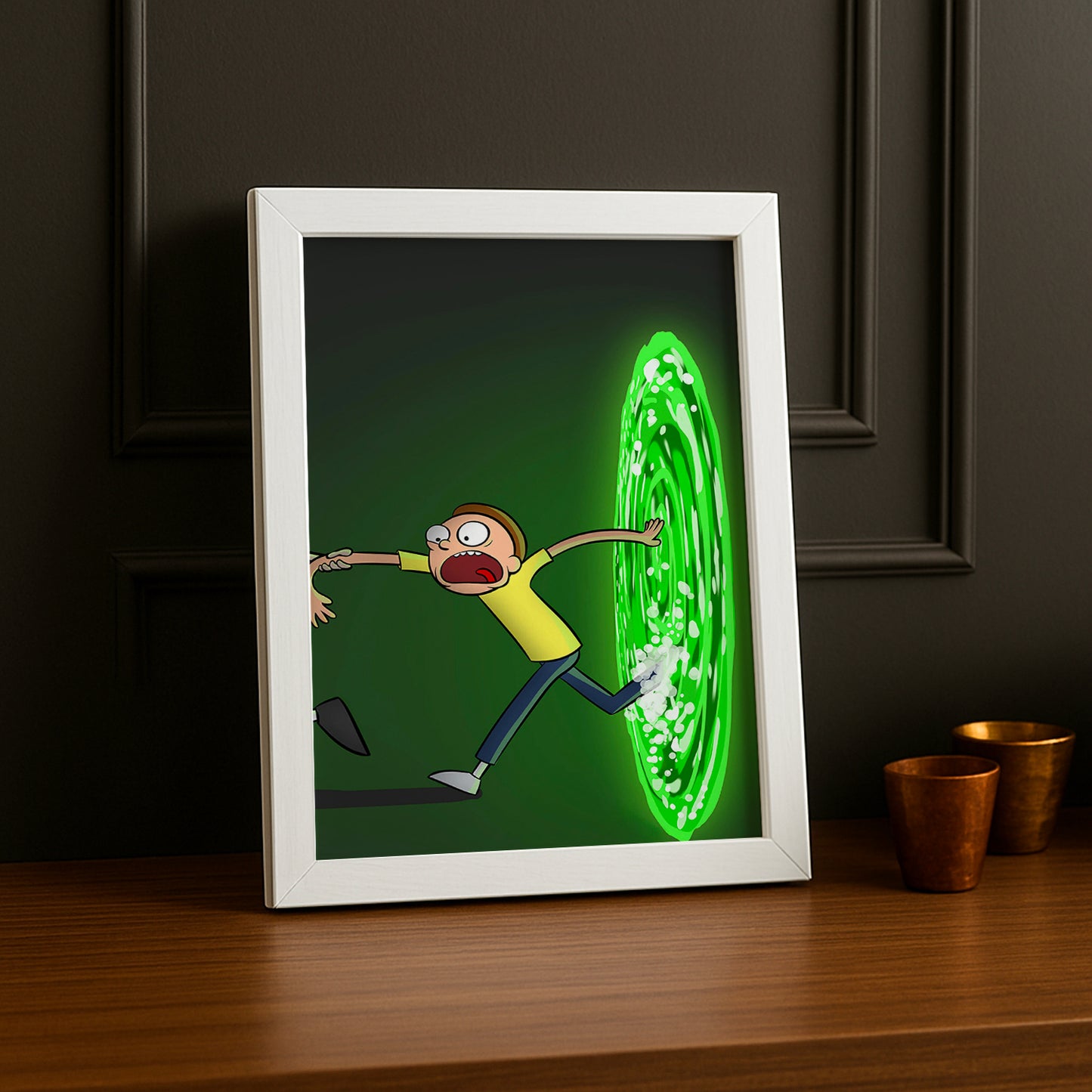 Cadre photo de Rick et Morty