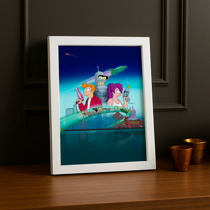 Cadre Photo Futurama - City