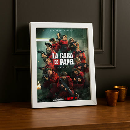 Cadre photo La casa de papel