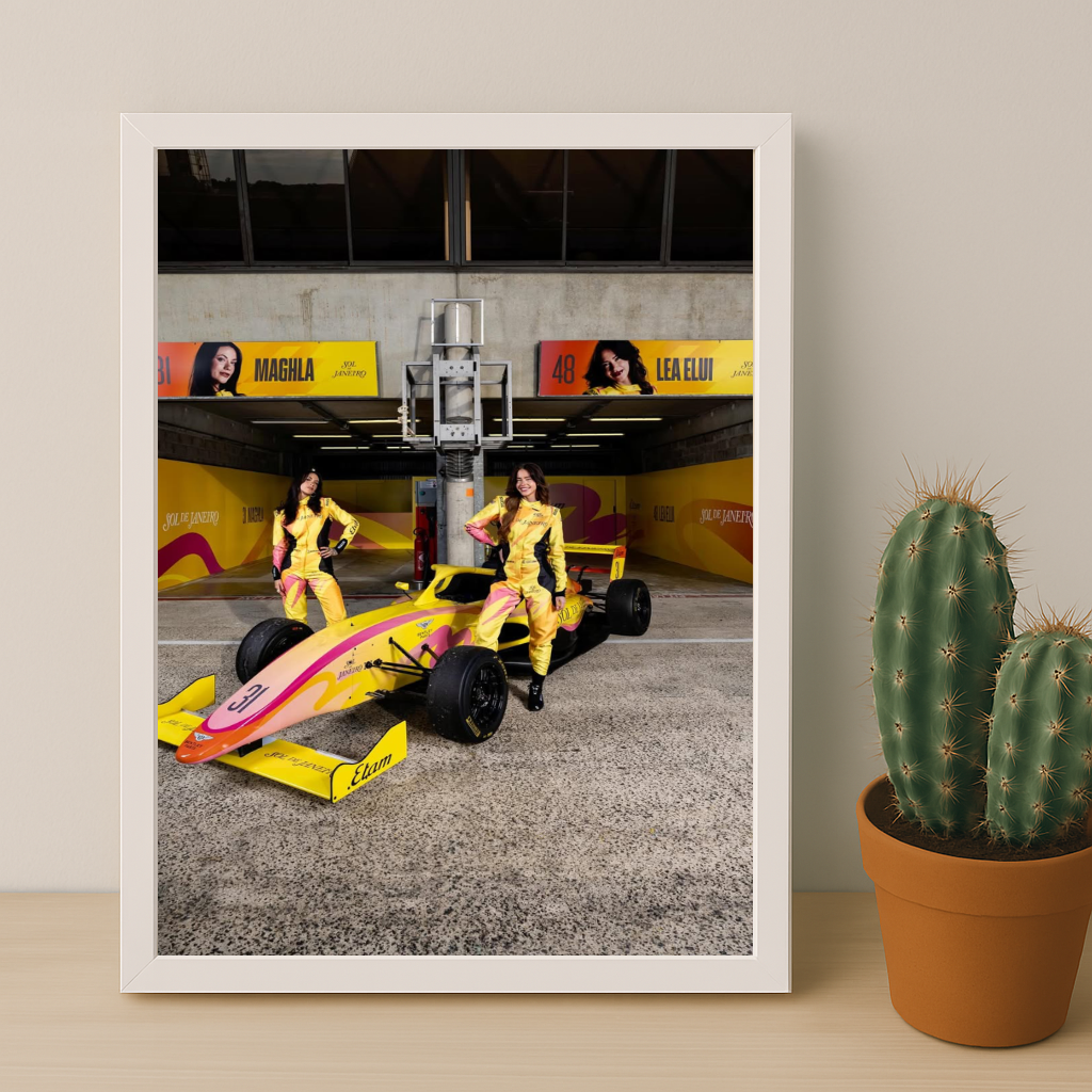 Poster encadrée GP Explorer - Écurie Rio de Janeiro Maghla x Léa Élui