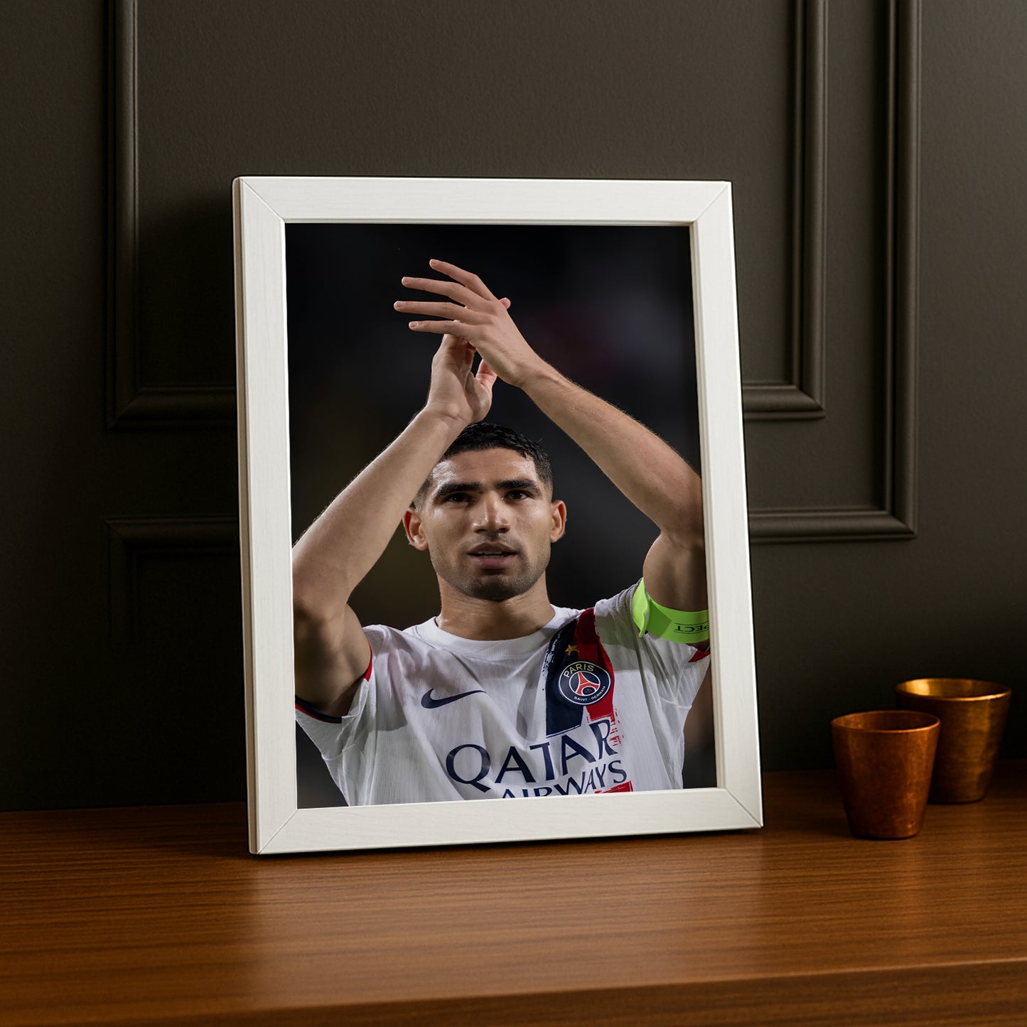 Poster encadrée Paris Saint-Germain - Achraf Hakimi PSG