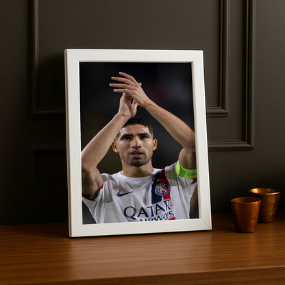Poster encadrée Paris Saint-Germain - Achraf Hakimi PSG