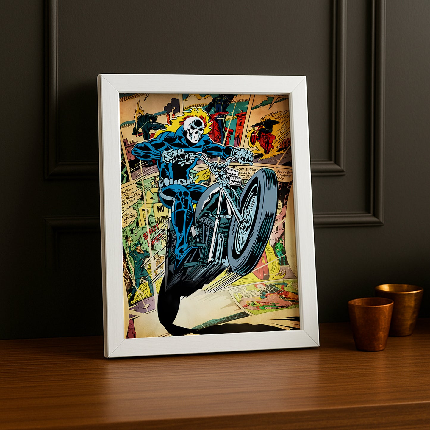 Cadre photo Ghost Rider Marvel