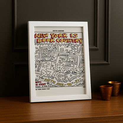 Cadre photo Keith Haring