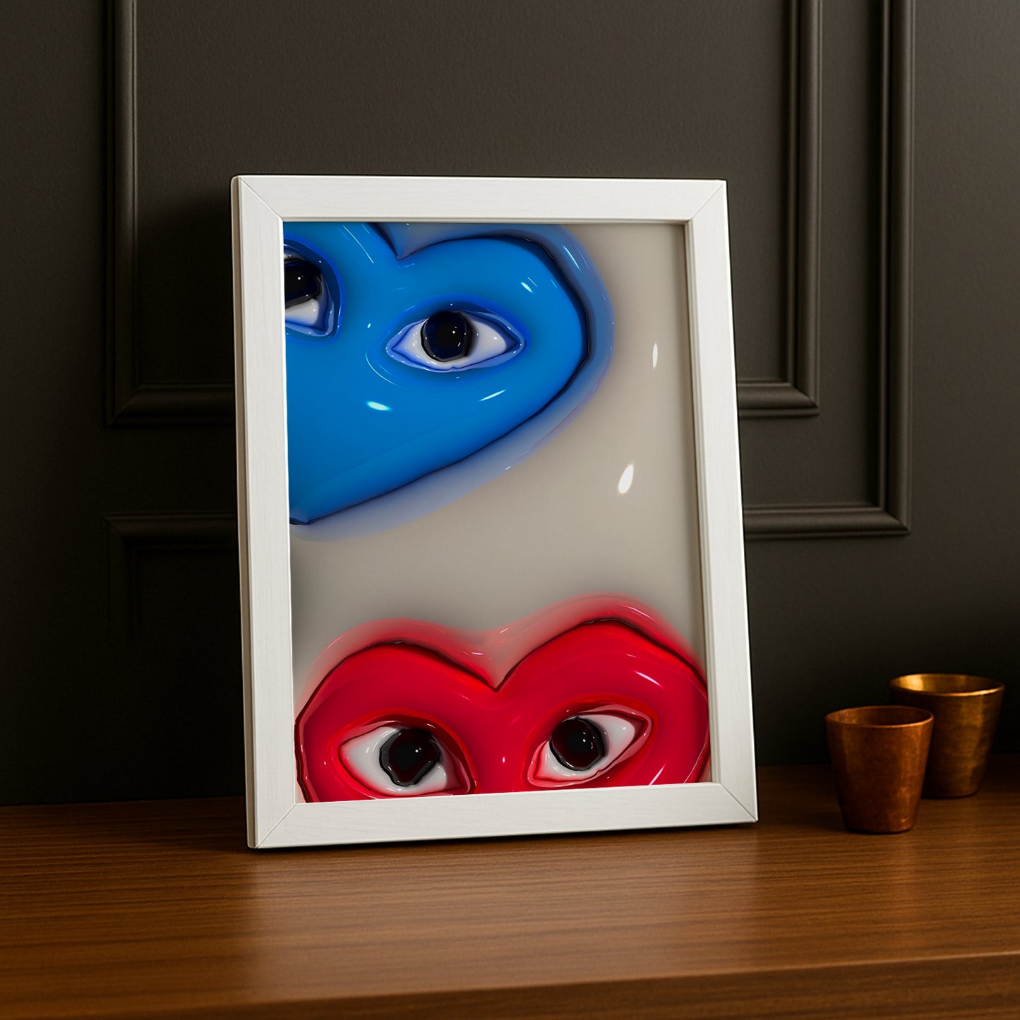 Cadre photo Comme des garçons