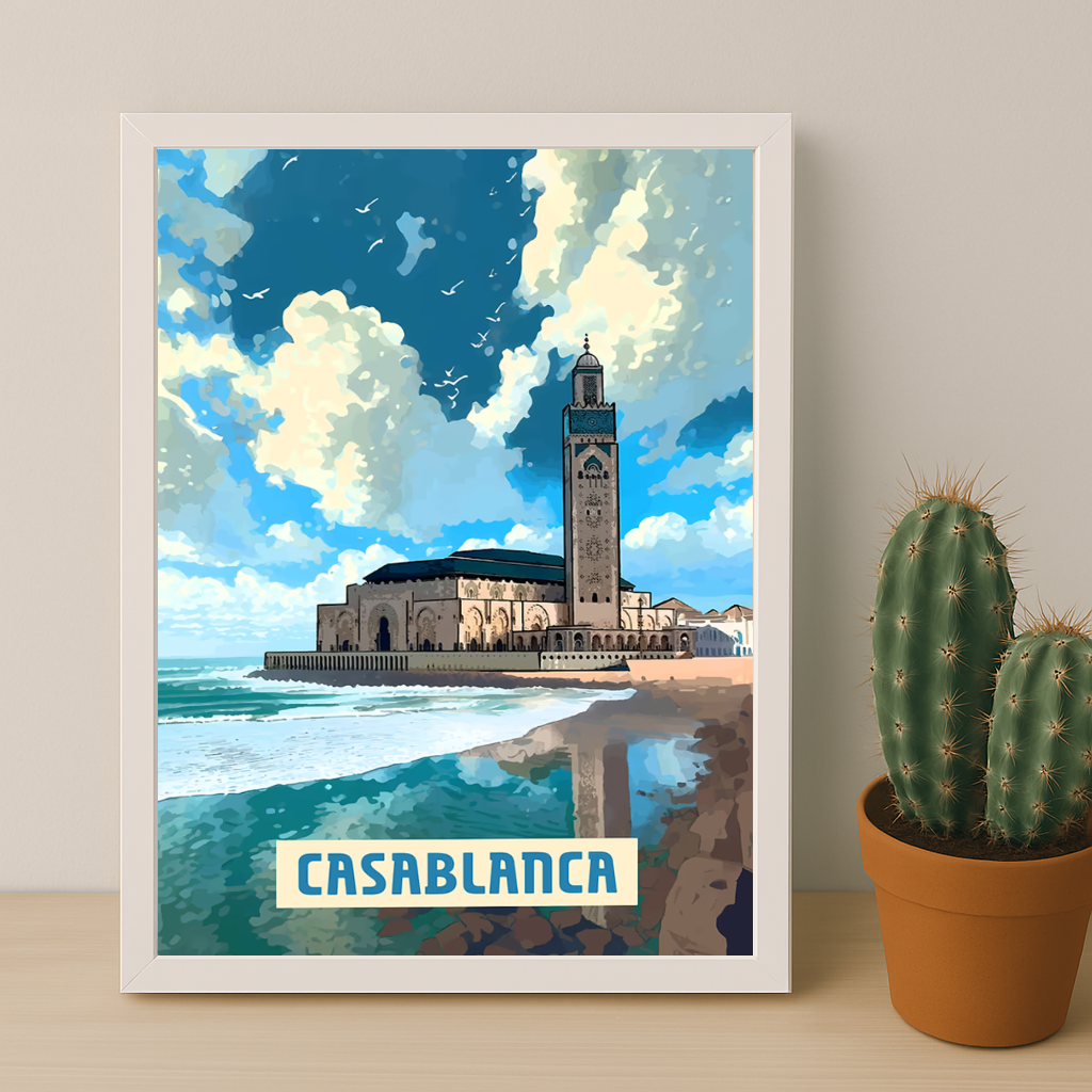 Casablanca Maroc - Poster