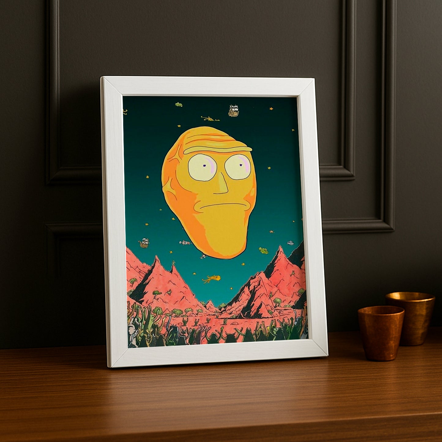 Cadre photo de Rick et Morty