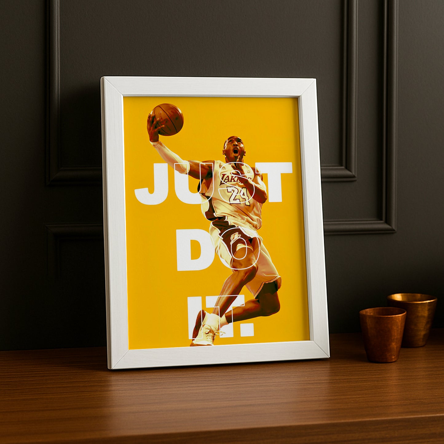 Cadre photo NBA - Just Do It Kobe Bryant