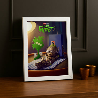 Cadre photo I am Groot Marvel