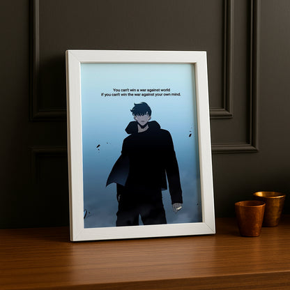 Cadre Photo Solo Leveling - You Can't Win