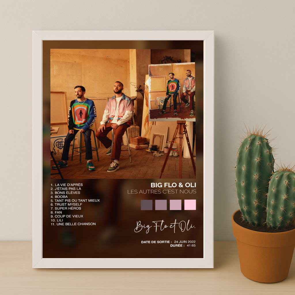 Cadre photo Album - Les autres c'est nous de BigFlo et Oli