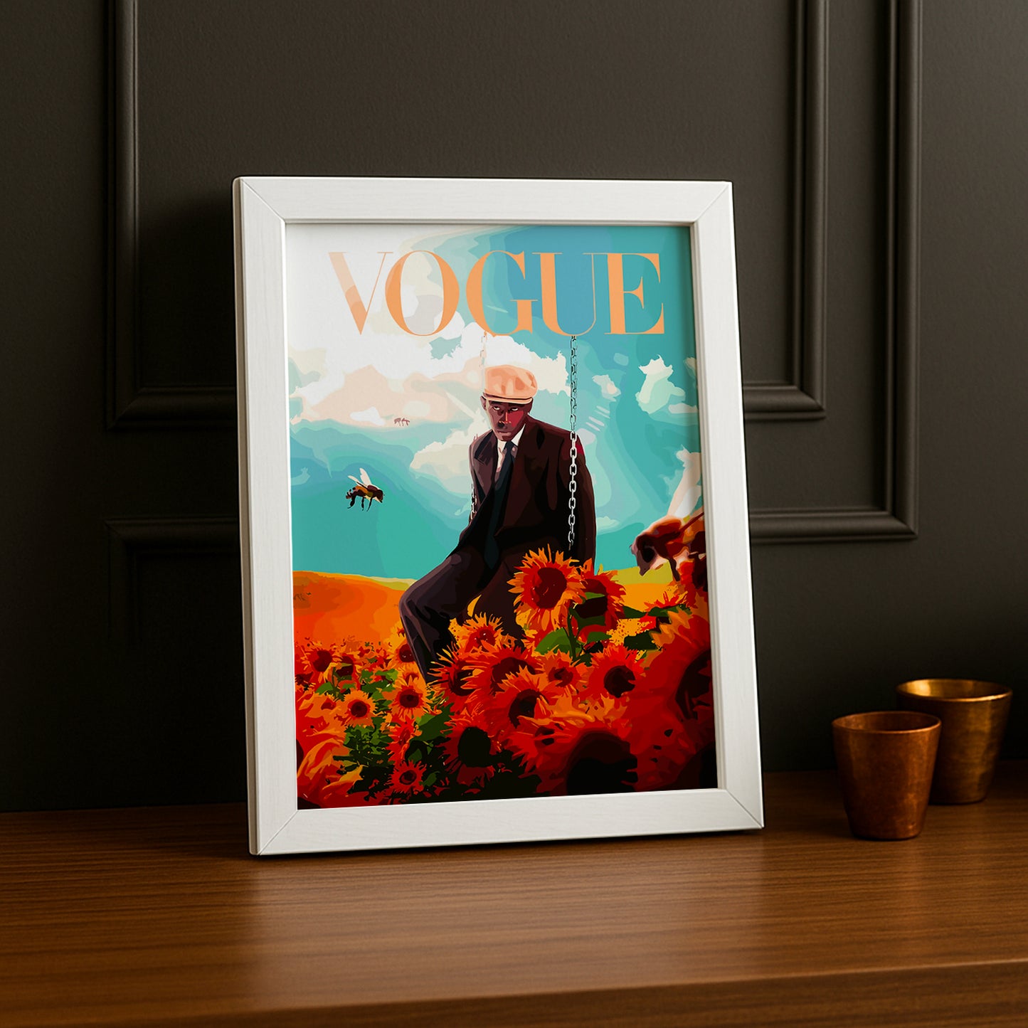 Poster Photo Vogue - Denzel Washington