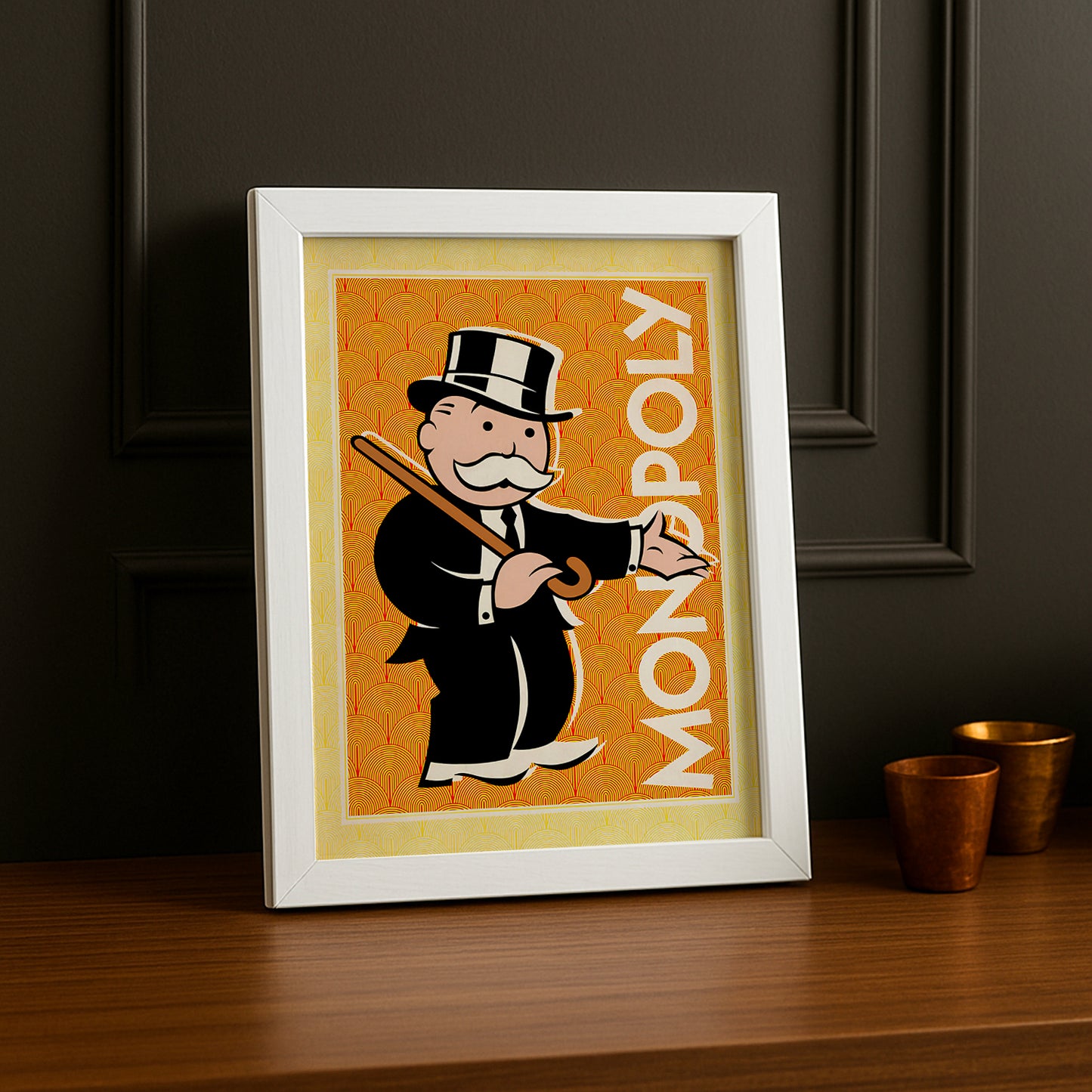 Monopoly Orange - Poster