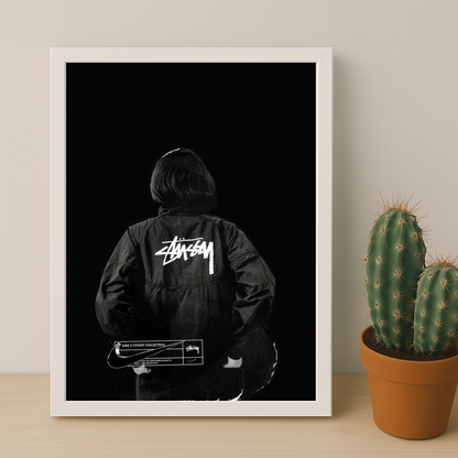 Stüssy x Nike - Poster