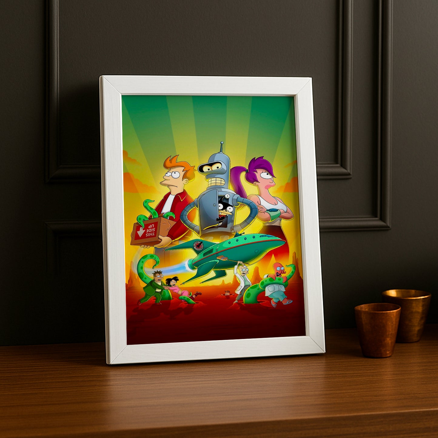 Cadre Photo Futurama - Team