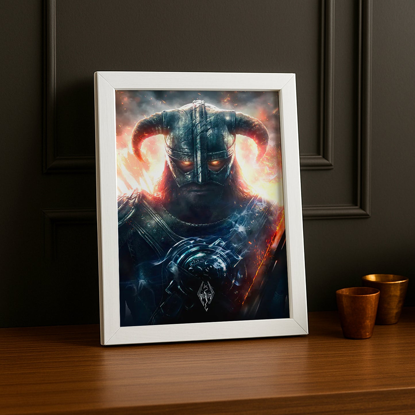 Cadre Photo Skyrim - The Dragonborn Comes