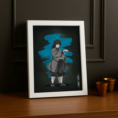 Cadre Photo Demon Slayer - Giyu Tomioka