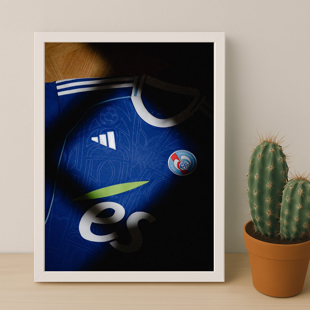 Cadre photo - Maillot FC Strasbourg 2026