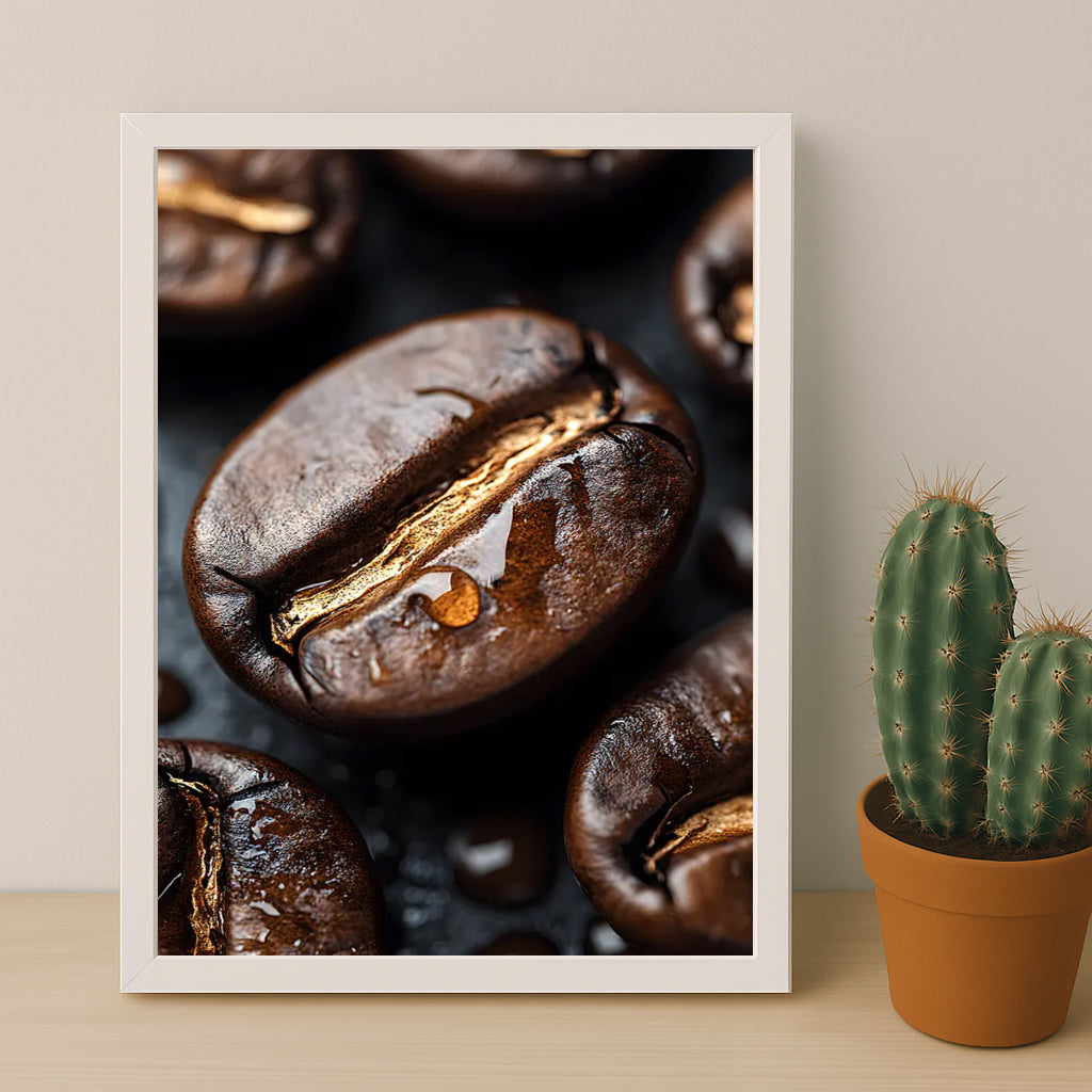 Cadre photo Coffee Lover - Graine de café
