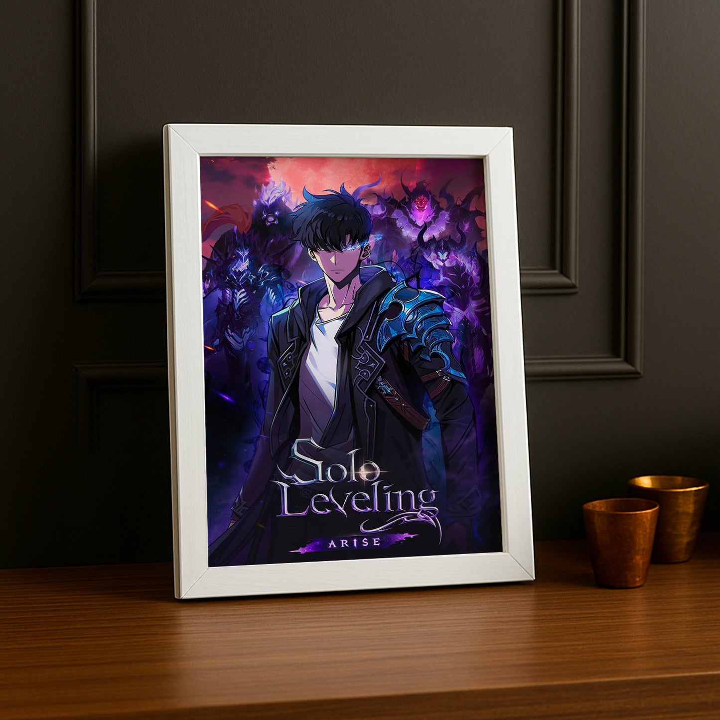 Cadre Photo Solo Leveling - Purple