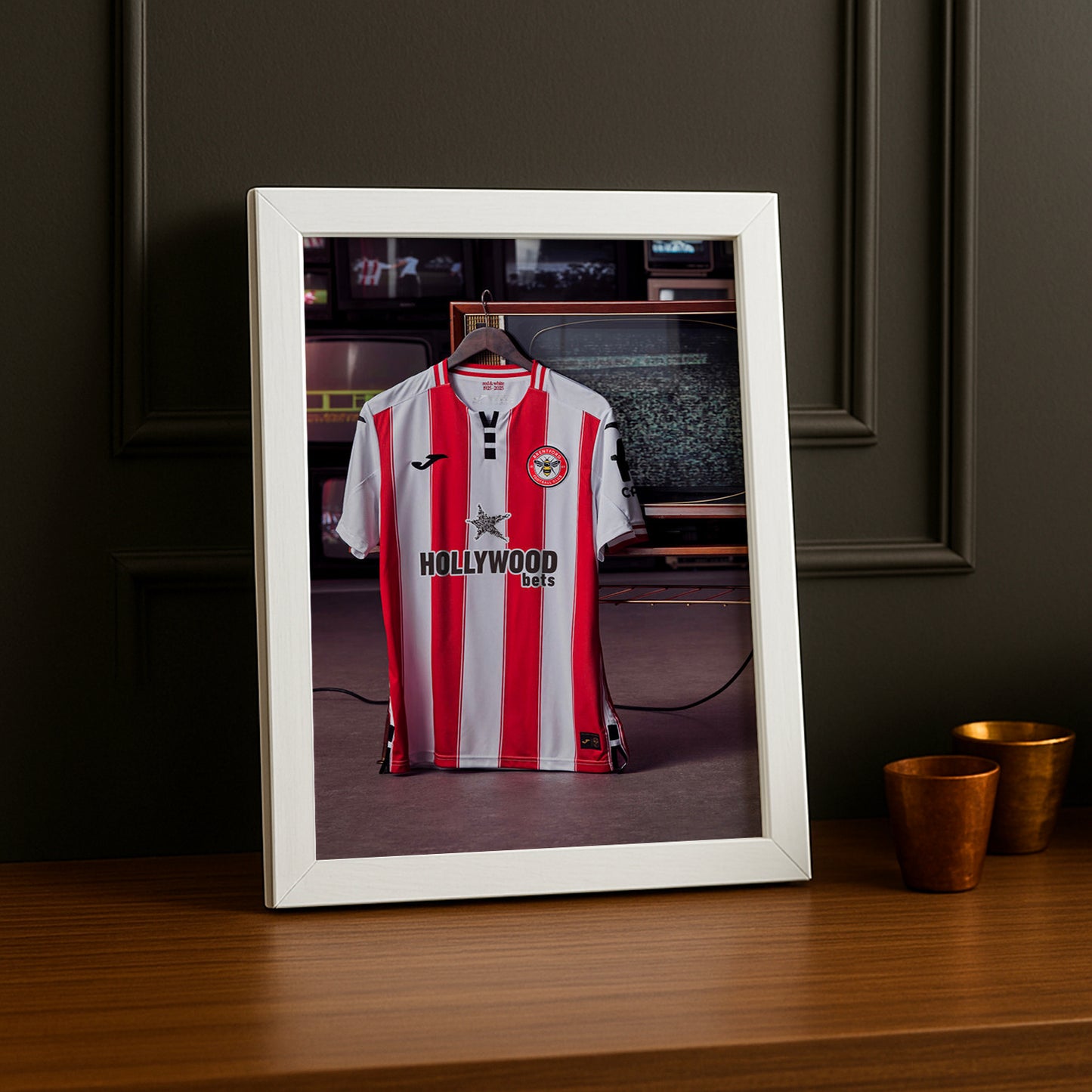 Cadre photo - Maillot Brentford 25-26