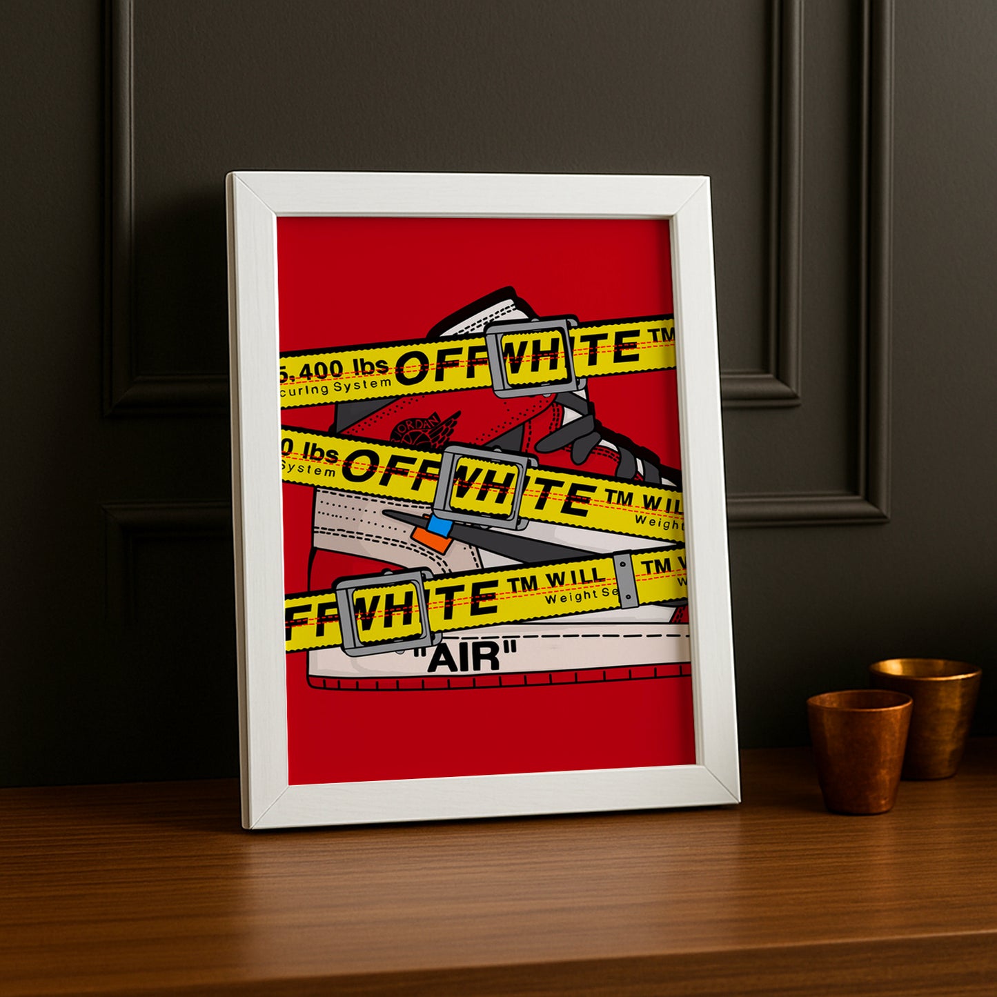 Cadre photo Off-White Air Jordan 1