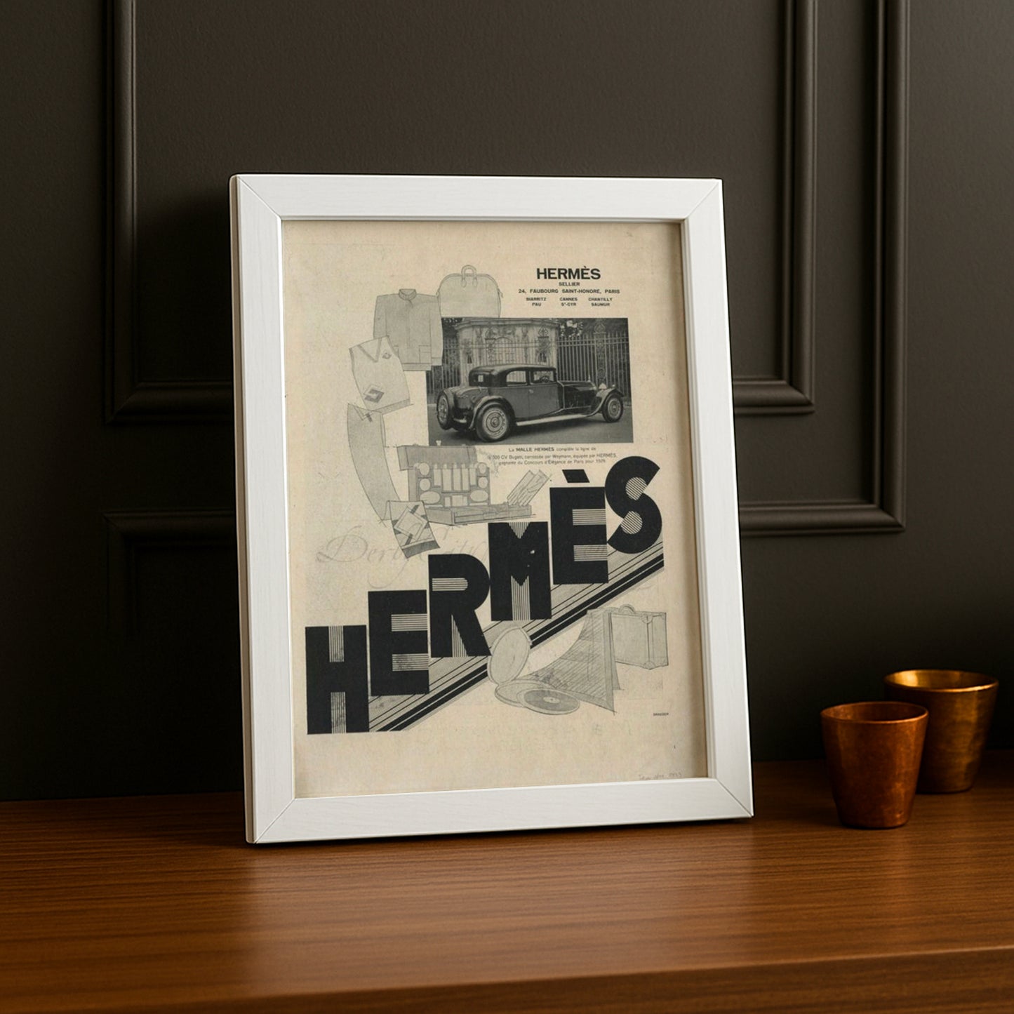 Cadre photo Hermès - Journal