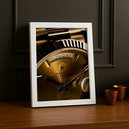 Cadre Photo Rolex - Gold