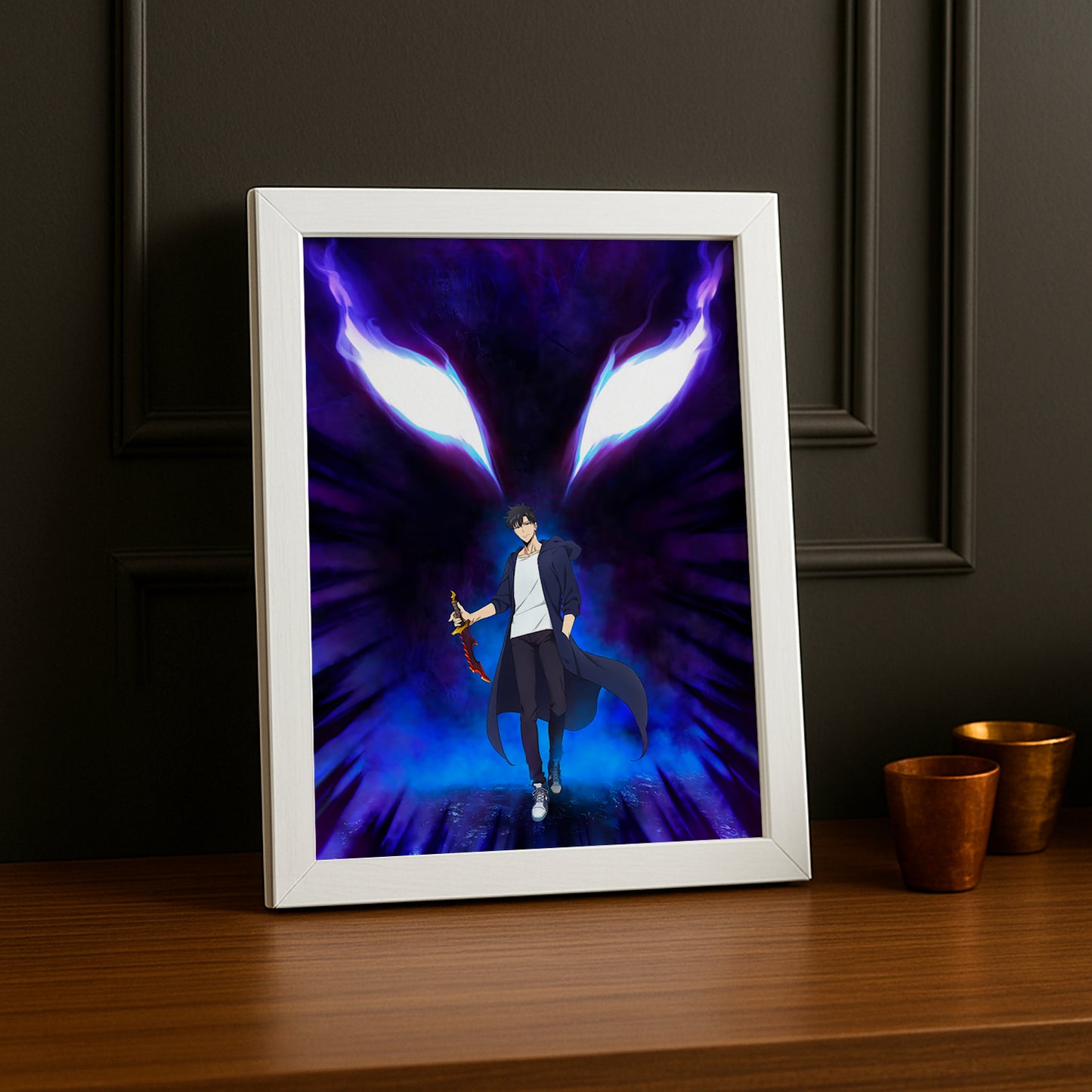 Cadre Photo Solo Leveling - Sung JinWoo Shadow Monarch